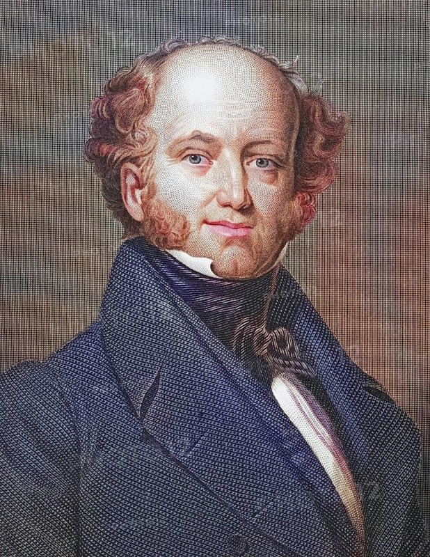 Martin Van Buren, 1782, 1862, 8th President of the United States, Illustration from Gallery of Historical Portraits, published around 1880, Historical, digitally restored reproduction from a 19th century original, Record date not stated