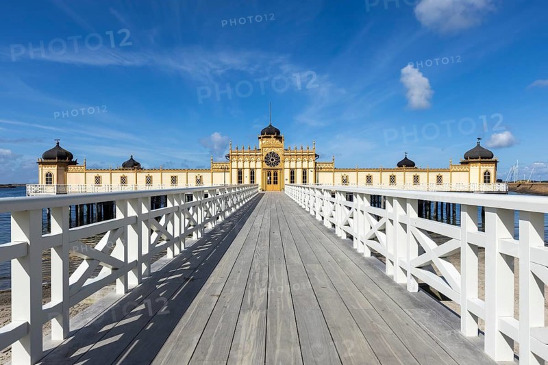 Cold bath house, Kallbadhus in Varberg, Sweden
