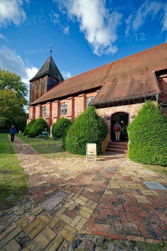 Prerow Seamen's Church, oldest church on the Darß, Prerow, Fischland-Darß-Zingst peninsula, Mecklenburg-Vorpommern, Germany