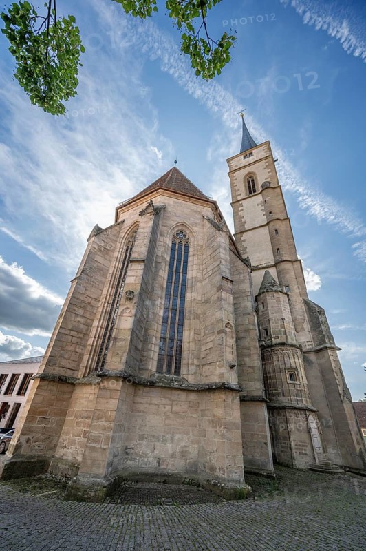 St Vitus Church, 16th century, Iphofen, Lower Franconia, Bavaria, Germany