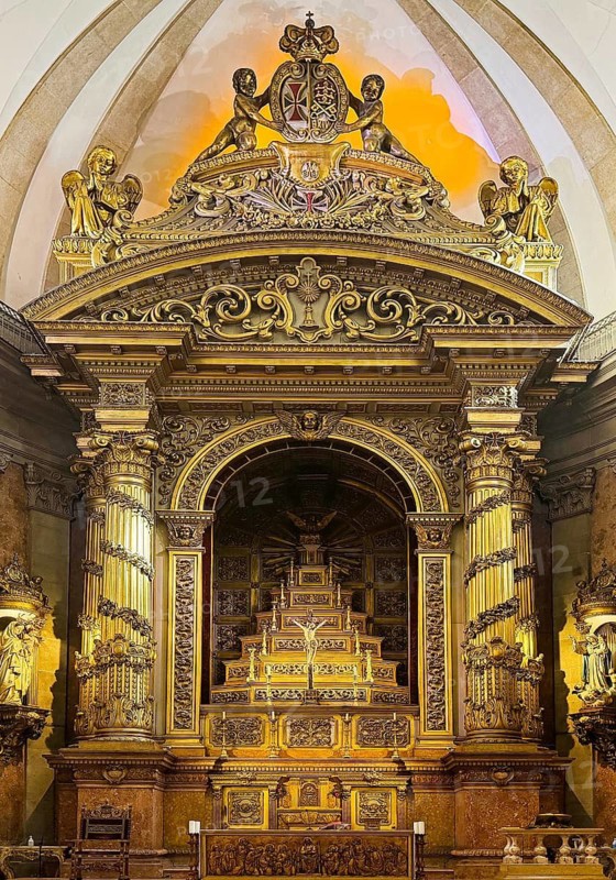 Igreja da Santíssima Trindade, Church of the Holy Trinity, its architect Carlos Amarante is also buried in the church, Porto, Portugal
