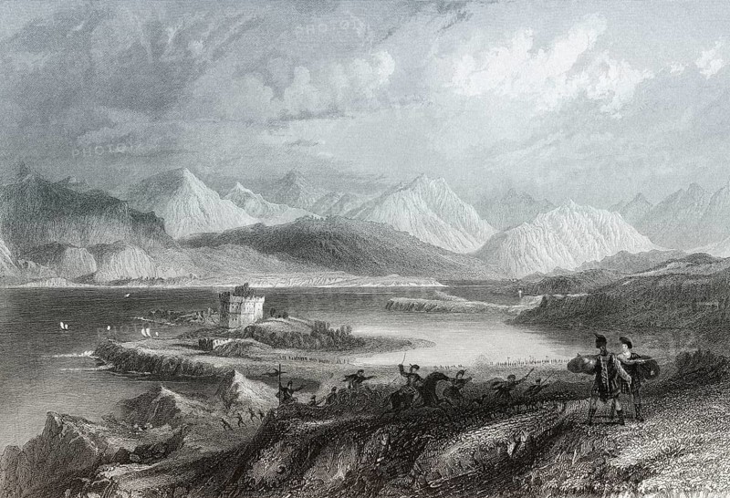 Dunstaffnage Castle, Argyll und Bute, Westschottland