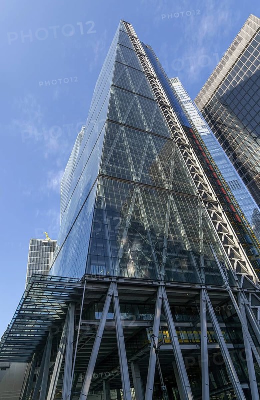 Leadenhall Building, The Cheesegrater commercial skyscraper building, City of London, England, UK Rogers Stirk Harbour and Partners 2014