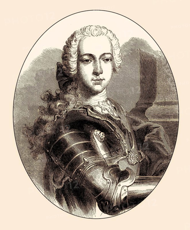 Charles Edward Stuart, Bonnie Prince Charlie, 1720-1788, From British Battles on Land and Sea, by James Grant