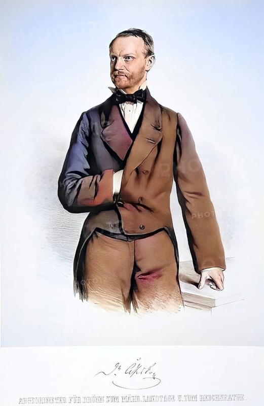 Carl Giskra, also Karl, 29 January 1820, 1 June 1879, was a politician of the Austrian Empire and after 1867 of the Austro-Hungarian Empire. Dual Monarchy Austria-Hungary, Historical, digitally restored reproduction from a 19th century original, Record date not stated