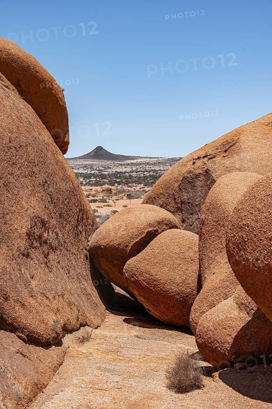 Rock formation, Pontok Mountains, Great Spitzkoppe, Spitzkoppe, Great Spitzkoppe Nature Reserve, Namibia
