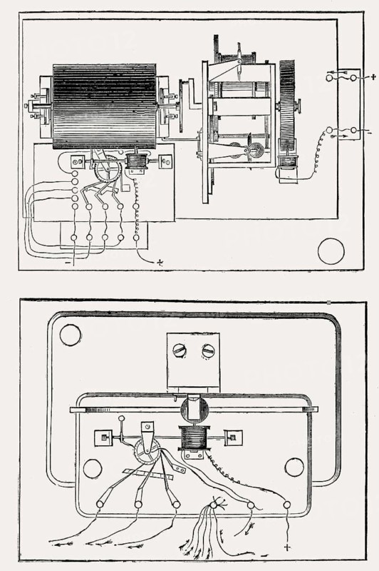 Chronoscopes by Professor Michael Glösener, Great London Exposition, 1862
