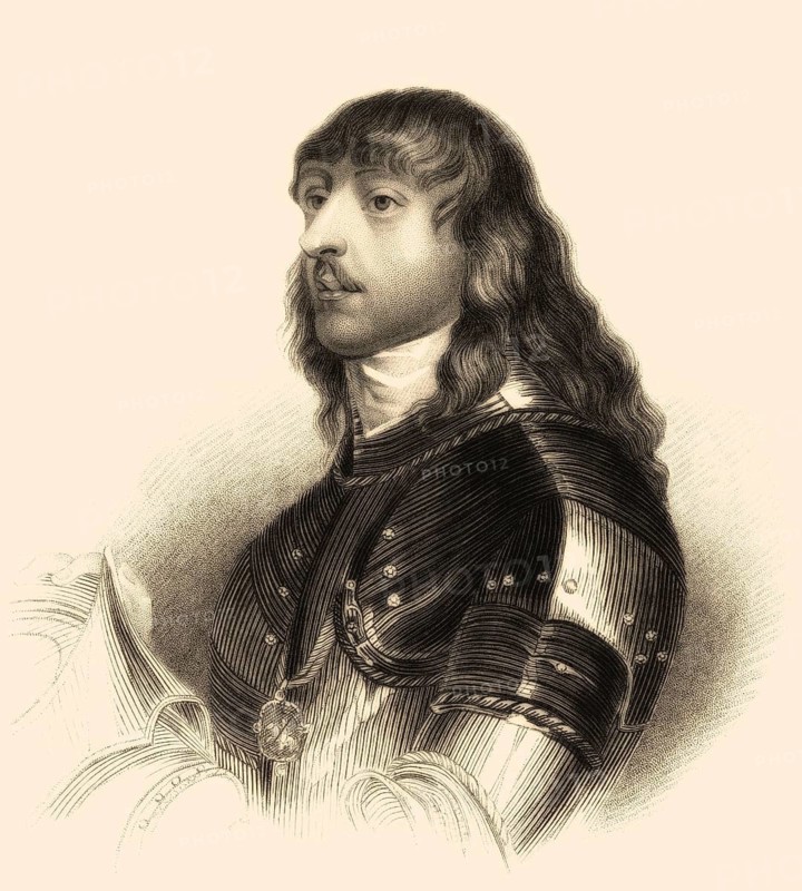 James Stanley, 7. Earl of Derby KG, Lord Strange, 1607-1651, Unterstützer der Royalisten im englischen Bürgerkrieg
