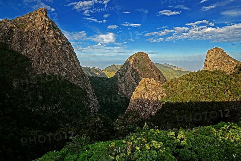 Canary Islands, La Gomera, Mirador de los Roques, La Gomera, Canary Islands, Spain