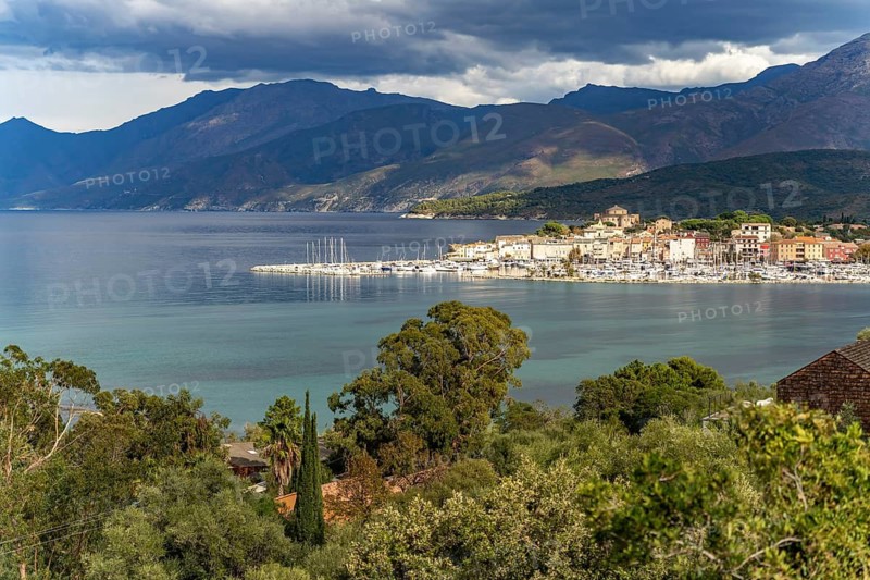Saint-Florent and the countryside of Cap Corse, Corsica, France