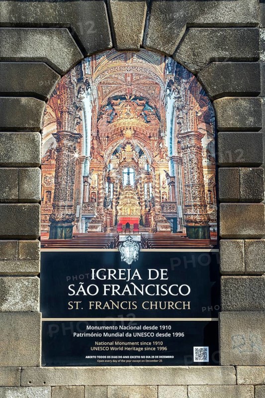 Church of Saint Francis, Igreja de São Francisco do Porto, Ribeira district, city of Porto, Portugal