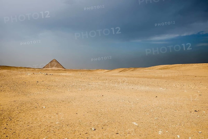 Red Pyramid, Dahshur, UNESCO World Heritage Site, Memphis, Cairo, Egypt