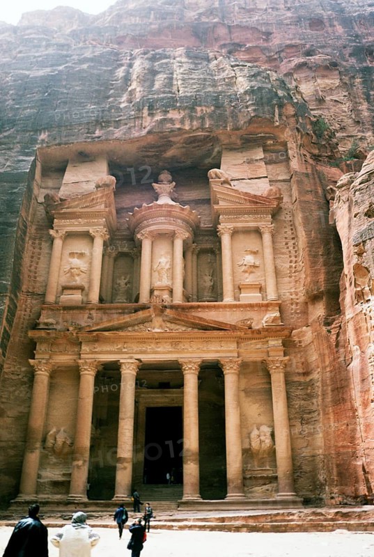 The Treasury building at the archaeological site of Petra, Jordan, 1998