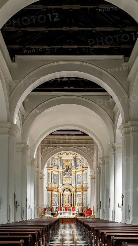 Panama Cathedral, Panama Canal, Panama City, Panama