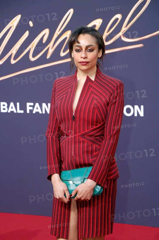 UK singer Celeste at the world premiere of the movie Michael on Uber Platz in Berlin on 10.04.2026