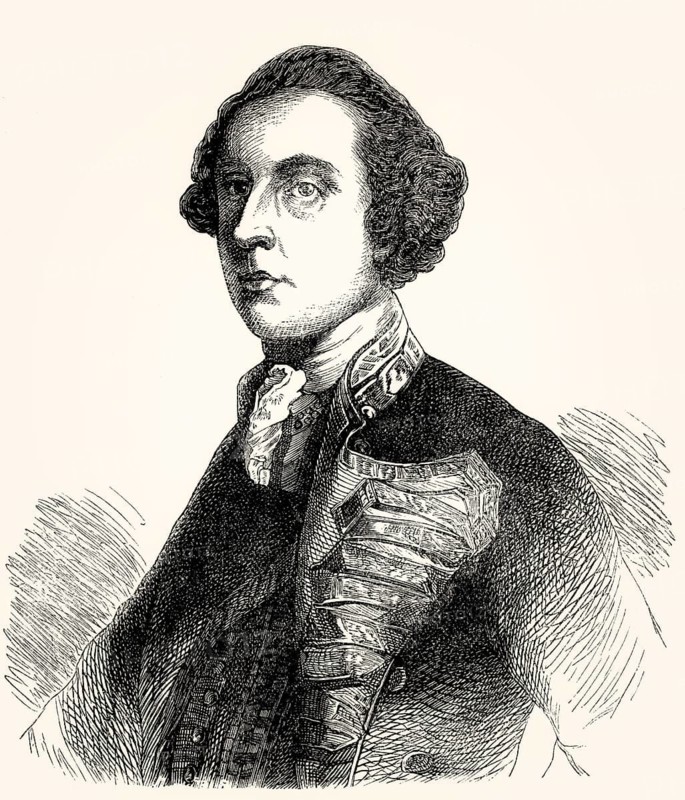 Admiral George Brydges Rodney, 1st Baron Rodney, 1718 – 1792, a British naval officer