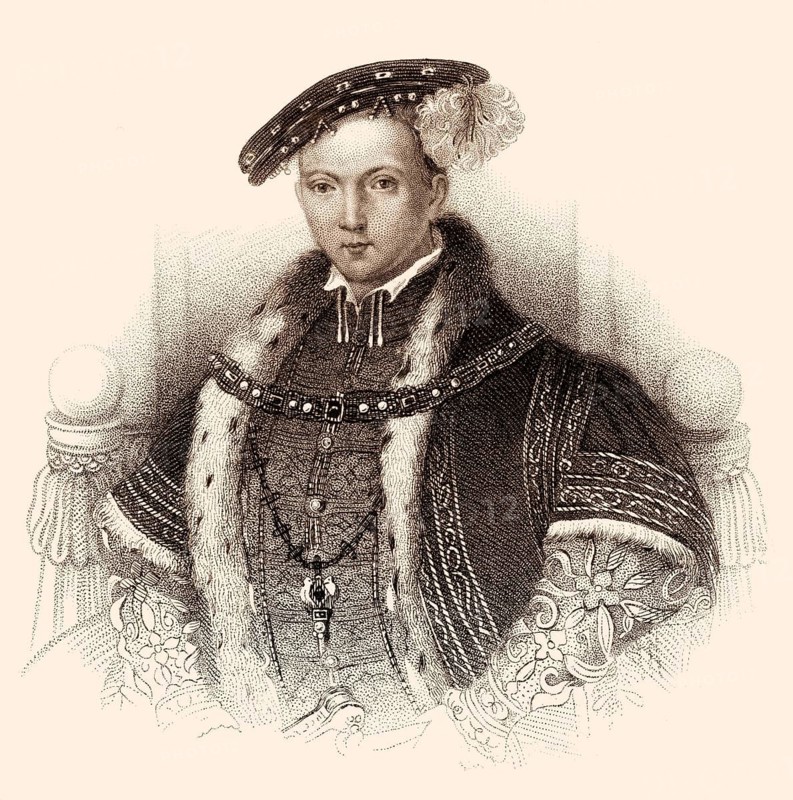Edward VI, 1537-1553, König von England und Irland