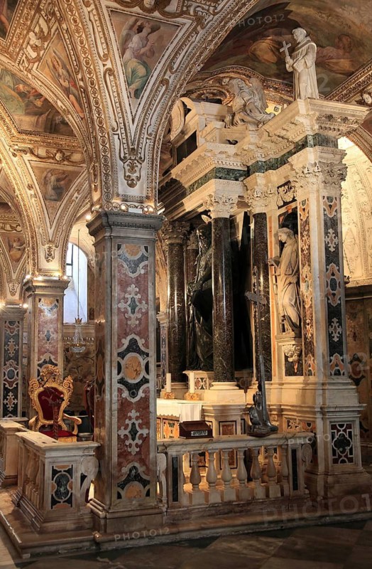 Crypt in the Cathedral Cattedrale di Sant' Andrea, Amalfi, Campania, ItalyAmalfi, Italy