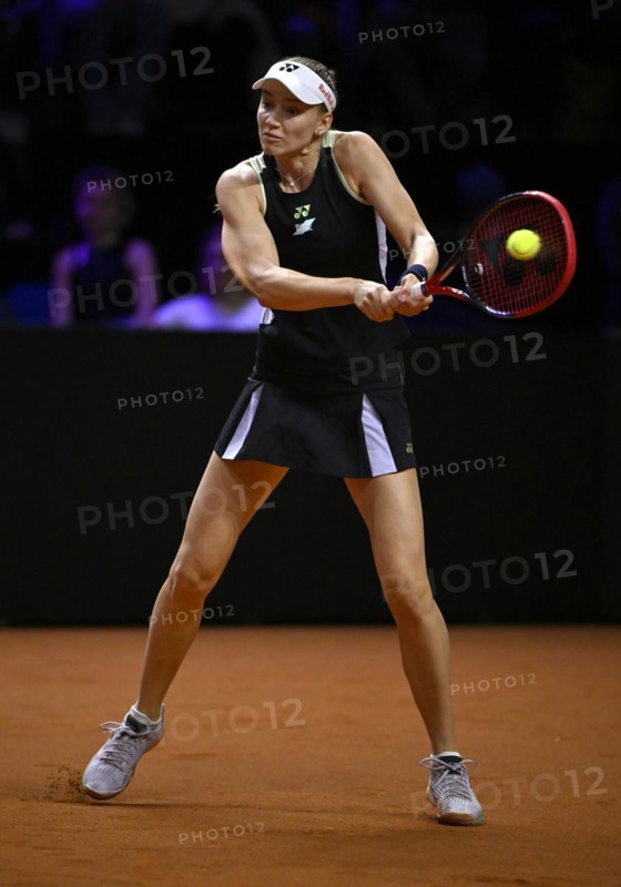 Elena Rybakina (KAZ) Action, Tennis, Porsche Cup 2024, Porsche Arena, Stuttgart, Baden-Württemberg, Germany