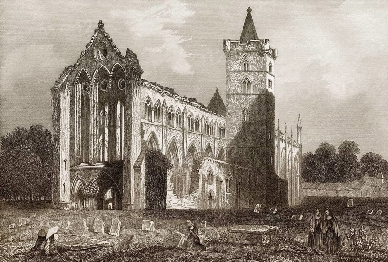 Kathedrale von Dunblane, Schottland, 19. Jahrhundert