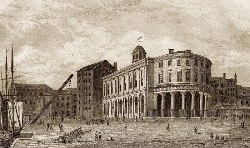 Newcastle upon Tyne Guildhall, England, 19. Jahrhundert