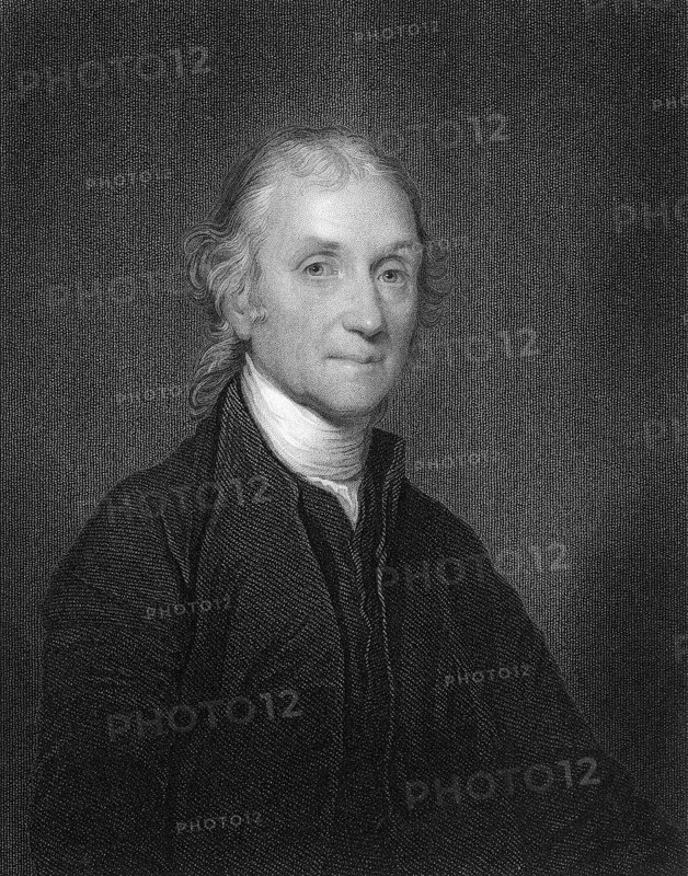 Joseph Priestley, 1733 - 1804, an English theologian, clergyman, natural philosopher, chemist, educator, and political theorist