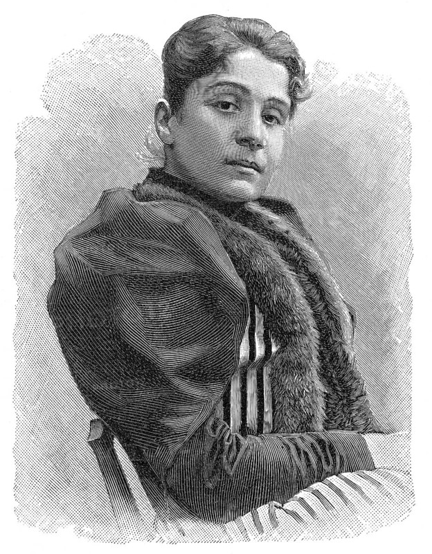 Eleonora Duse, 1858 - 1924, an Italian actress, Eleonora Duse, 1858 - 1924, eine italienische Schauspielerin