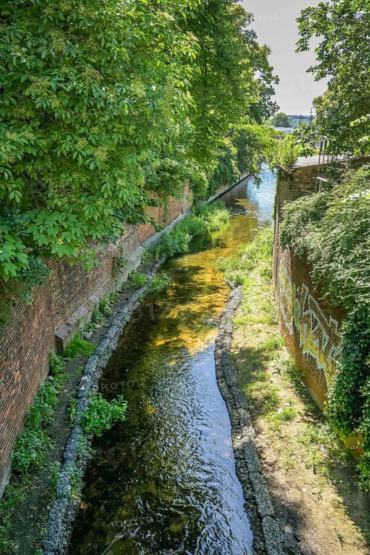 Mühlengraben am Stabholzgarten, Spandau, Berlin, Germany