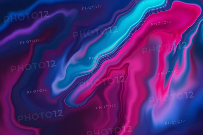 A dynamic abstract background featuring flowing neon colors, blending shades of blue, pink, and purple. These vibrant hues create a striking visual effect and sense of motion