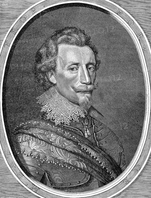 Count Peter Ernst II von Mansfeld, 1580 - 1626, a mercenary and military leader in the Thirty Years' War