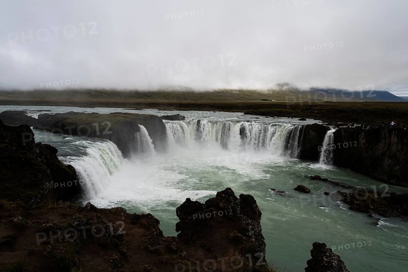 Iceland, Iceland, Europe, Northern Europe, Scandinavia, waterfall, Godafoss