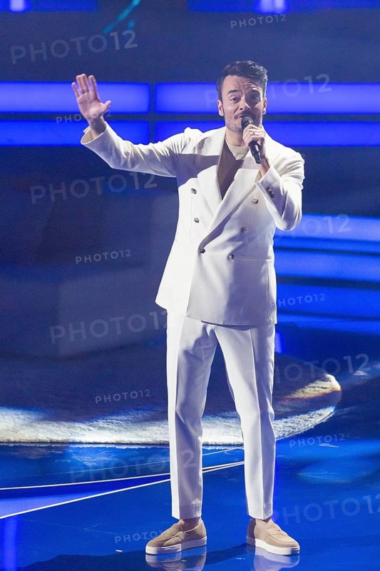 Giovanni Zarella at the Beatrice Egli Show in Studio Berlin Adlershof on 08.04.2025. The broadcast will take place on Easter Saturday, 19 April 2025, 20:15, on Ersten