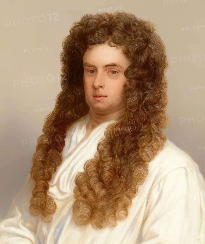 Portrait of John Somers, 1st Baron Somers, 1651 - 1716, an English Whig jurist and statesman