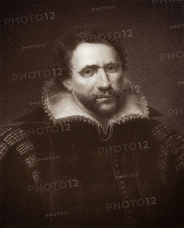 Ben or Benjamin Jonson, 1573 - 1637, an English poet and playwright