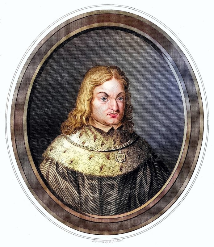Frederick III of Saxony, the Wise (ca. 1463-1525), patron of Martin Luther and supporter of the Protestant Reformation. Copper engraving from Martyrologia by John Mason, London, 1851, Historical, digitally restored reproduction from a 19th century original, Record date not stated