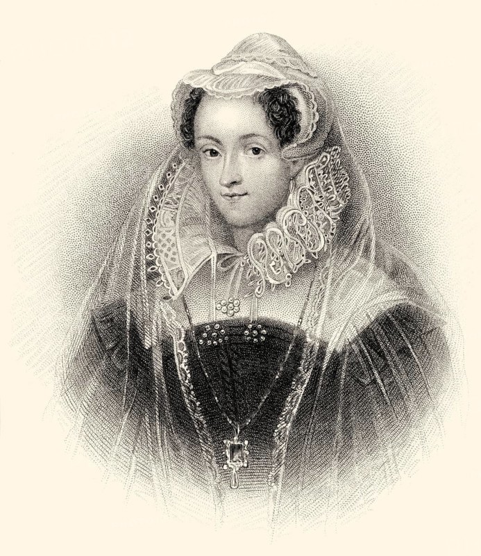Mary Stuart or Mary I. 1542-1587, Queen of Scotland and France