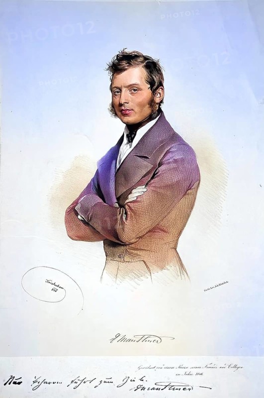 Ludwig Mauthner (born 13 April 1840 in Prague: died 20 October 1894 in Vienna) was an Austrian ophthalmologist and neuroanatomist, Historical, digitally restored reproduction from a 19th century original, Record date not stated