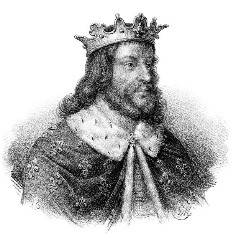 Childeric II or Childerich II. c. 653-675, Frankish king of Neustria and Burgundy, King of the Franks