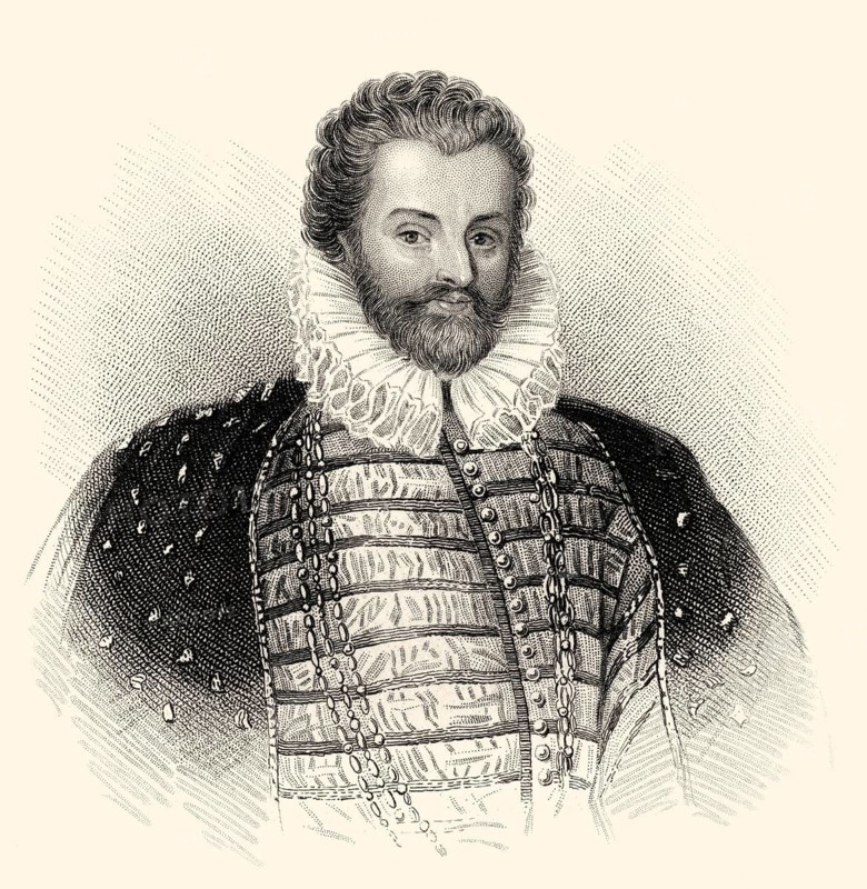 Sir Christopher Hatton, 1540-1591, an English politician, Lord Chancellor of England, Great Britain