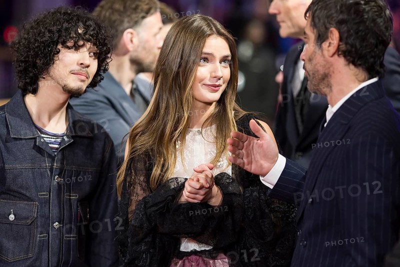 Cody Molko and Florence Hunt on the Red Carpet at the premiere of the film Queen at Sea at the Berlinale at the Berliner Theater am Potsdamer Platz on 17.02.2026. The 76th Berlin International Film Festival will take place from February 12 to 22, 2026