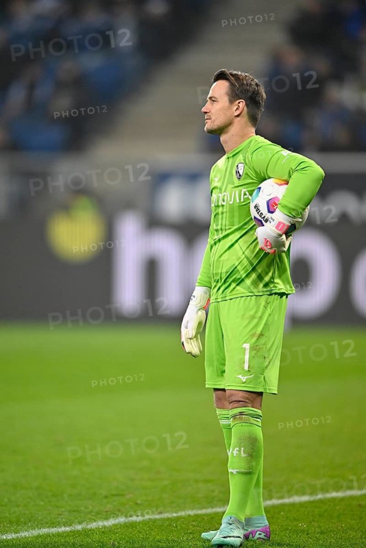 Goalkeeper Manuel Riemann VfL Bochum BOC (01) disappointed, PreZero Arena, Sinsheim, Baden-Württemberg, Germany