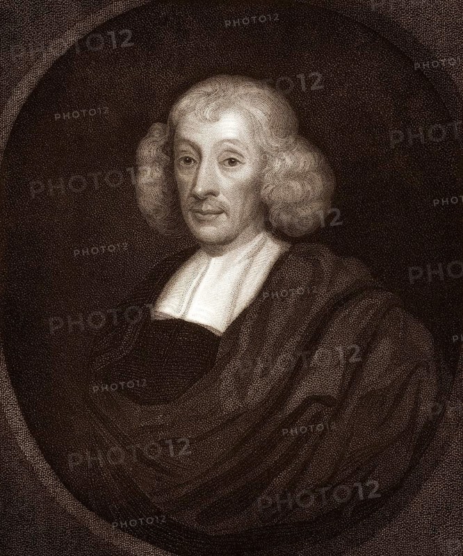 John Ray or Wray, Johannes Raius, 1627-1705, an English naturalist, John Ray oder Johannes Raius, 1627-1705, ein britischer Theologe, Altphilologe und Naturforscher