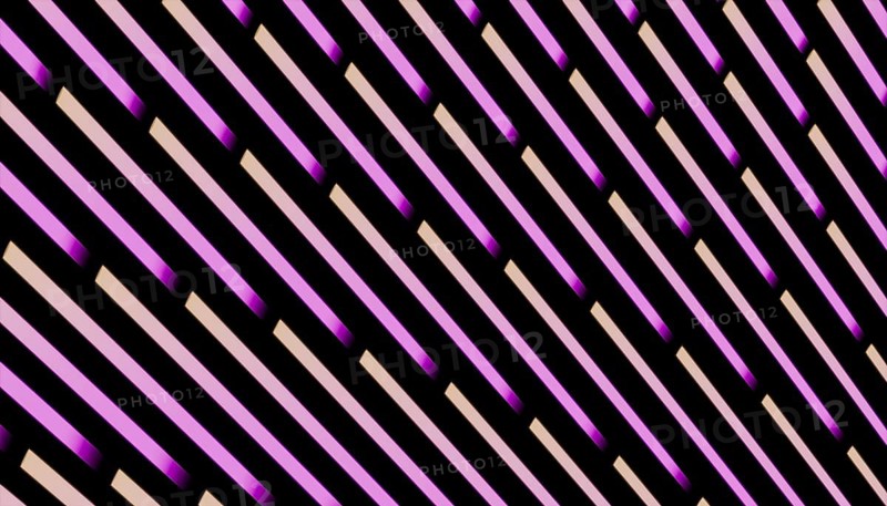 A striking pattern featuring diagonal stripes in vibrant neon hues. Pink and purple lines create a modern and dynamic design, perfect for tech and creative projects