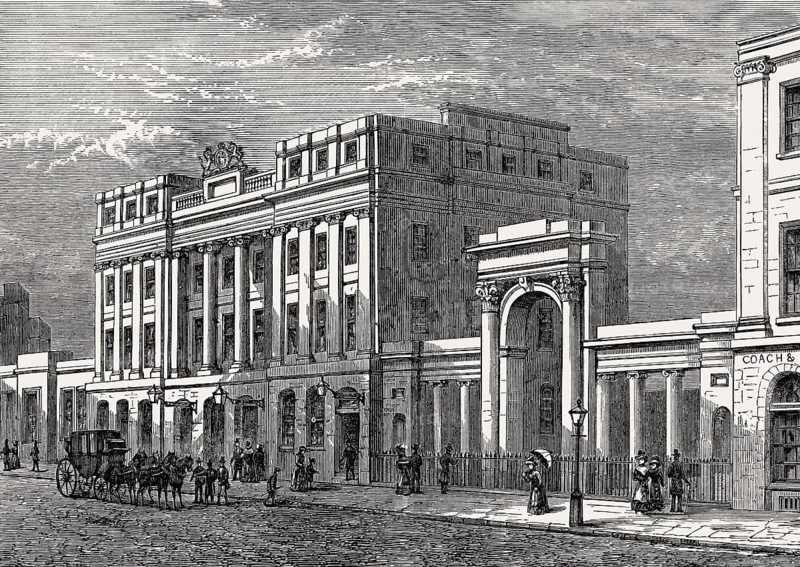 The Old Post Office, Waterloo Place, Edinburgh, Scotland, 19th century