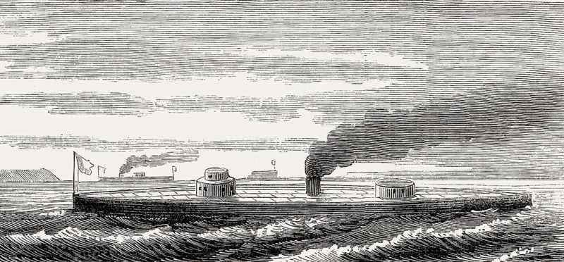 USS Onondaga, a river monitor built for the Union Navy during the American Civil War