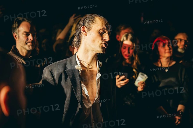 Singer Ben Hartmann from Billions live in the audience on 10 years of cocaine and raspberry ice cream tour 2026 in Berlin ballroom Kreuzberg on 05.02.2026