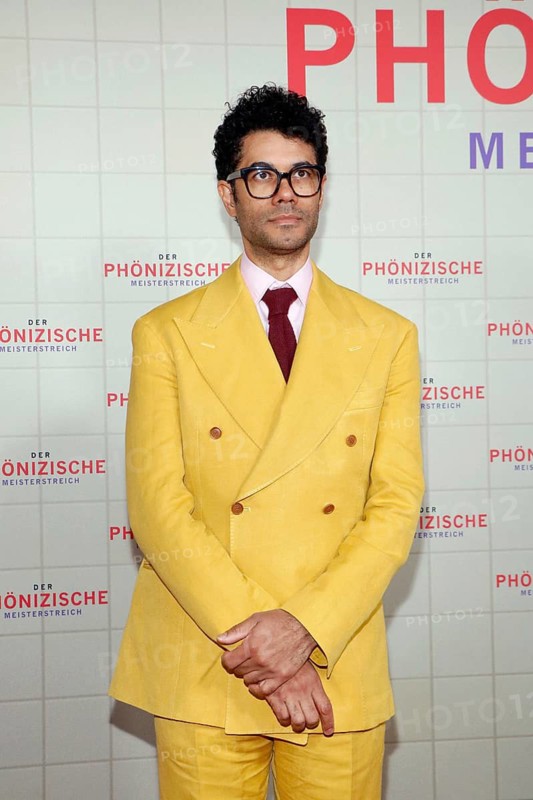 Richard Ayoade at the Berlin premiere of DER PHÖNIZISCHE MEISTERSTREICH at the Delphi cinema in Berlin on 22.05.2025