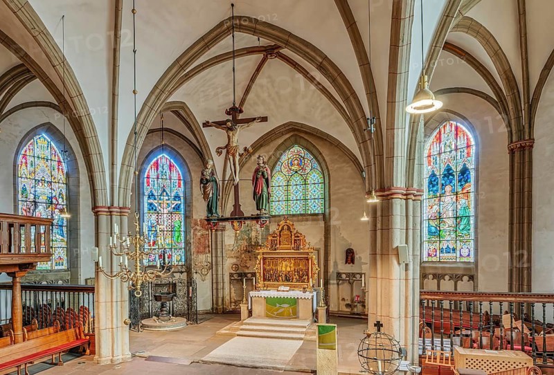 St. Martini Church Innen Stadthagen Germany