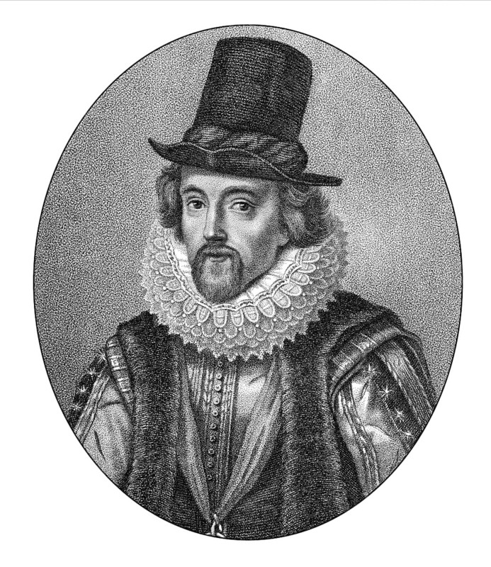 Francis Bacon or Baron Baco of Verulam, 1561 - 1626, an English philosopher, statesman and scientist