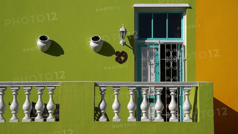 South Africa, Africa, Cape Town, colorful houses, Bo-Kaap
